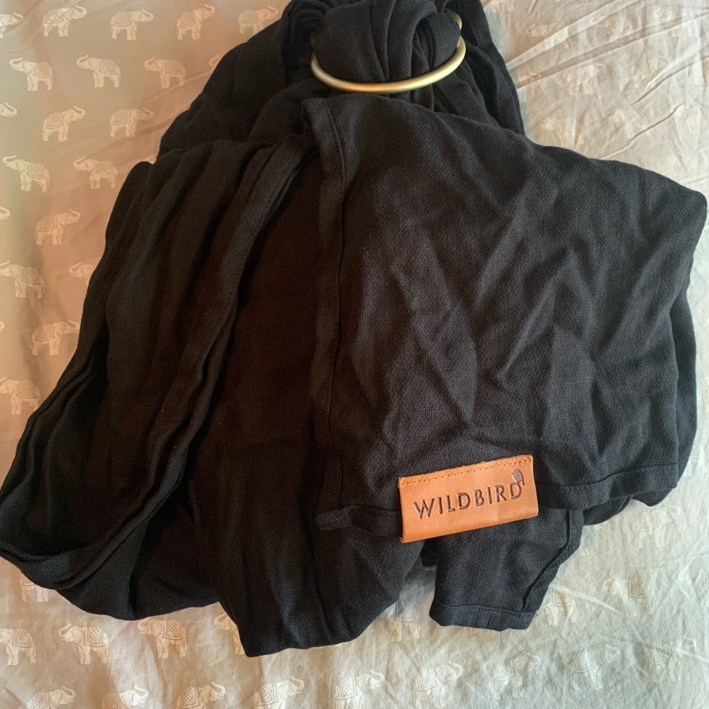 Wildbird Black & Gold Ring Sling (Extra Length)